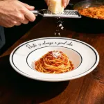 Fecra Tavola Porselen Makarna Tabağı resmi