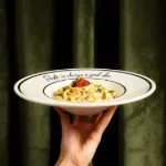 Fecra Tavola Porselen Makarna Tabağı resmi