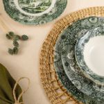 Fecra Vintage Emerald 24 Parça Yemek Takımı resmi