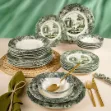 Fecra Vintage Emerald 24 Parça Yemek Takımı resmi