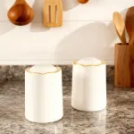 Fecra Blanc Tuzluk ve Biberlik  Altın Yaldızlı resmi