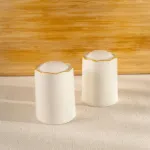 Fecra Blanc Tuzluk ve Biberlik  Altın Yaldızlı resmi