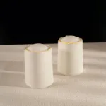 Fecra Blanc Tuzluk ve Biberlik  Altın Yaldızlı resmi