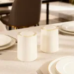 Fecra Blanc Tuzluk ve Biberlik  Altın Yaldızlı resmi