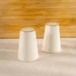 Fecra Ivory Tuzluk ve Biberlik Altın Yaldızlı resmi