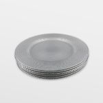 Fecra Cam Supla Seti Gümüş 6'lı resmi