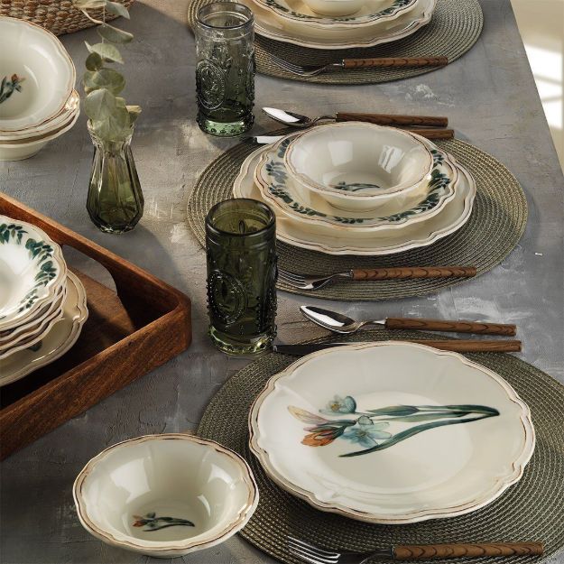 Fecra Laura 18 Parça Yemek ve Sunum Seti resmi