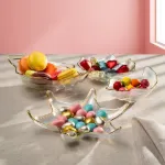 Fecra Deniz 4 Parça Cam Sunum Seti resmi