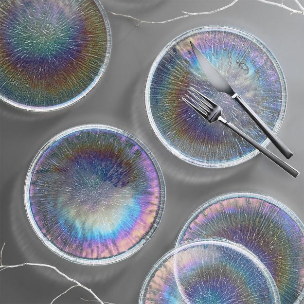 Fecra Bella 6'lı Pasta Tabağı Seti  21 Cm Asorti resmi