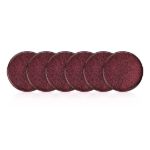 Fecra Rita 6'lı Pasta Tabağı Seti Yakut 21 Cm resmi