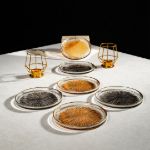 Fecra Mystic 6'lı Pasta Tabağı Seti 16 cm resmi