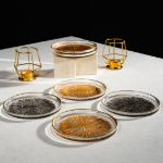 Fecra Mystic 6'lı Pasta Tabağı Seti 16 cm resmi