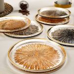 Fecra Mystic 6'lı Pasta Tabağı Seti 16 cm resmi