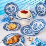 Fecra Vintage Blue  8 Parça Sunum Seti resmi