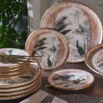 Fecra Peacock 19 Parça Sunum ve Servis Seti resmi