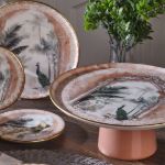 Fecra Peacock 19 Parça Sunum ve Servis Seti resmi