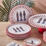 Fecra Kurşun Asker  19 Parça Sunum ve Servis Seti resmi