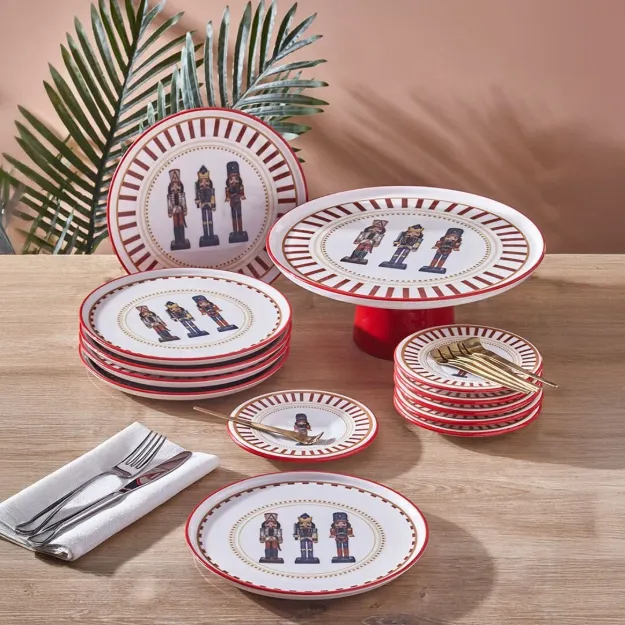 Fecra Kurşun Asker  19 Parça Sunum ve Servis Seti resmi