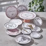 Fecra Rosy 19 Parça Sunum ve Servis Seti resmi