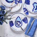 Fecra Teos 6 Parça Pasta Tabağı Seti resmi