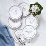 Fecra Animal 6 Parça Pasta Tabağı Seti resmi