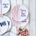 Fecra Text 6 Parça Pasta Tabağı Seti resmi