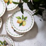 Fecra Lemone 6 Parça Pasta Tabağı Seti resmi