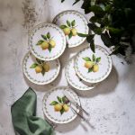 Fecra Lemone 6 Parça Pasta Tabağı Seti resmi