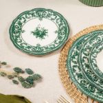 Fecra Majestic Green 24 Parça Yemek Takımı resmi