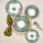 Fecra Majestic Green 24 Parça Yemek Takımı resmi