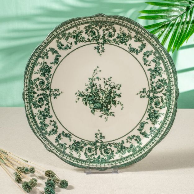 Fecra Majestic Green 14 Parça Kahvaltı Takımı resmi