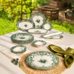 Fecra Majestic Green 14 Parça Kahvaltı Takımı resmi