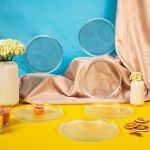 Fecra Loren 7 Parça Pasta ve Sunum Seti Natürel resmi