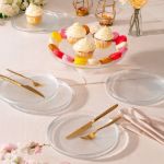 Fecra Loren 7 Parça Pasta ve Sunum Seti Natürel resmi