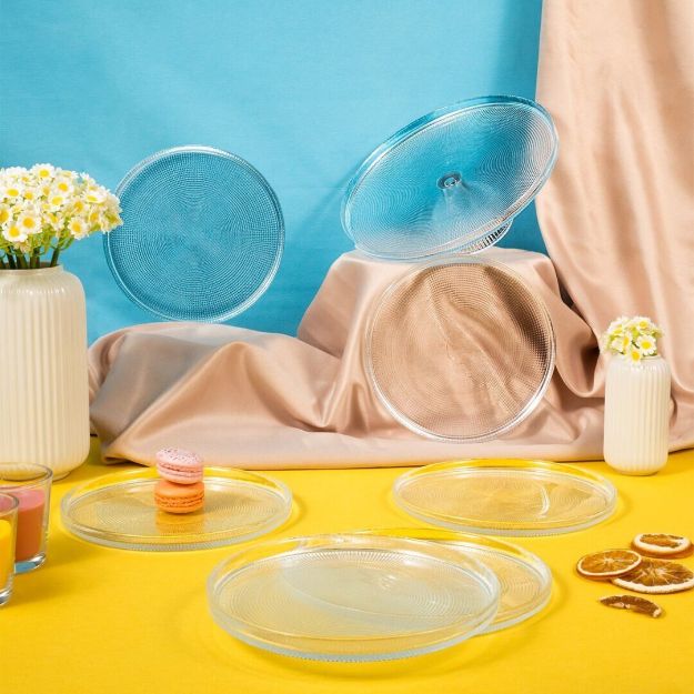 Fecra Loren 7 Parça Pasta ve Sunum Seti Natürel resmi