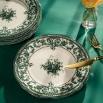 Fecra Majestic Green 8 Parça Sunum Seti resmi