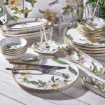 Fecra Floranda 35 Parça Gold Fileli Kahvaltı Seti resmi