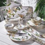 Fecra Floranda 35 Parça Gold Fileli Kahvaltı Seti resmi