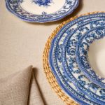 Fecra Majestic Blue 24 Parça Yemek Takımı resmi