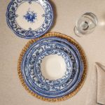 Fecra Majestic Blue 24 Parça Yemek Takımı resmi