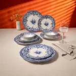 Fecra Majestic Blue 24 Parça Yemek Takımı resmi