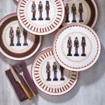 Fecra Kurşun Asker 6 Parça Servis Tabağı Seti resmi