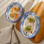 Seri: Majestic Blue Koleksiyon Malzeme: Porselen Parça Sayısı: 2 Parça Ölçü: 22 cm resmi