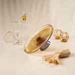 Fecra Mystic Ayaklı Kek Sunum Tabağı 28 Cm resmi