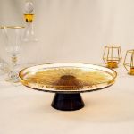 Fecra Mystic Ayaklı Kek Sunum Tabağı 28 Cm resmi