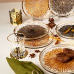 Fecra Mystic 6'lı Servis Tabağı Seti 21 cm resmi