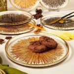 Fecra Mystic 6'lı Servis Tabağı Seti 21 cm resmi