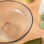 Fecra Loren Ayaklı Kase Siyah Fileli resmi