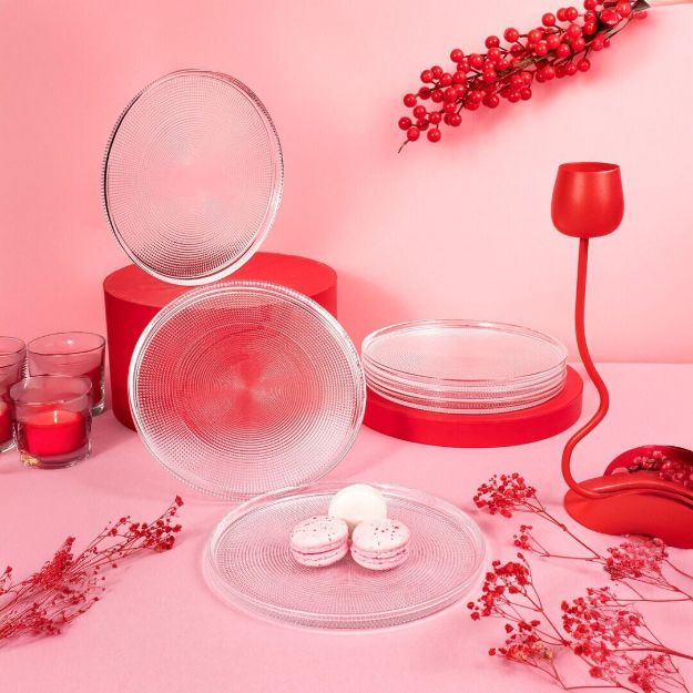 Fecra Loren 6 Parça Servis Seti 21 cm Natürel resmi