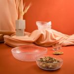 Fecra Loren 5'li Çerez Sunum Seti Natürel resmi